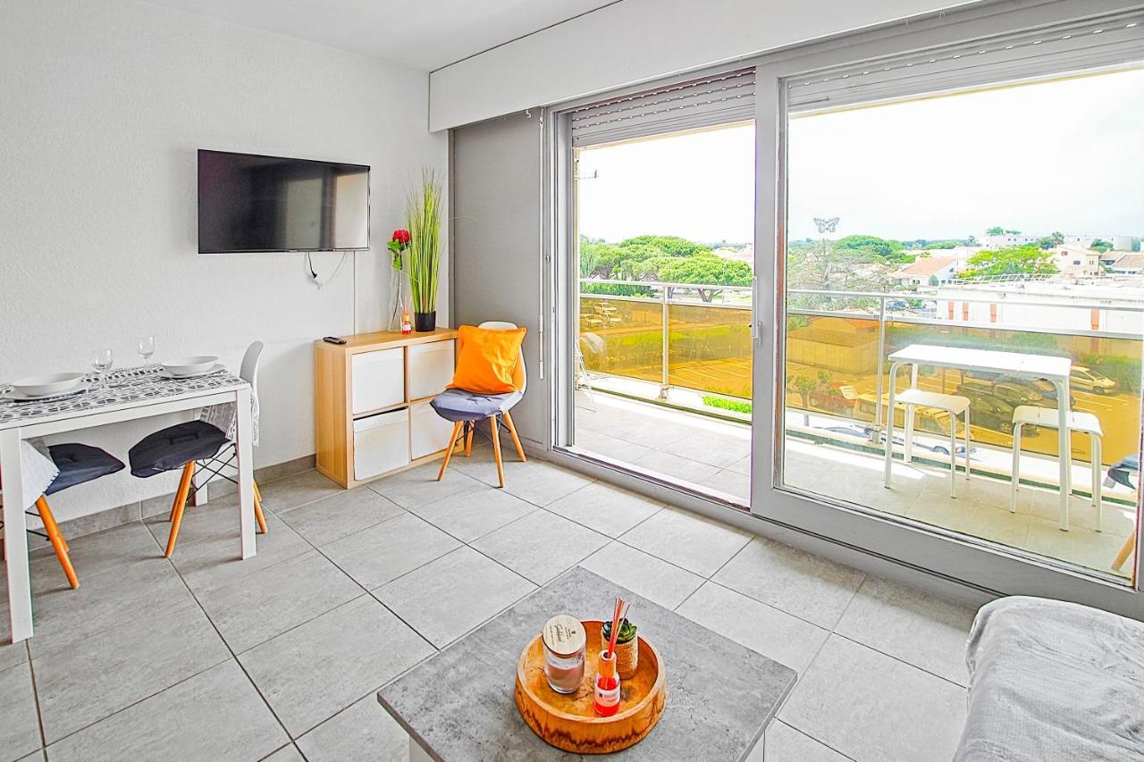 Studio Moderne Avec Parking Et Piscine- 313 Canet-en-Roussillon Zewnętrze zdjęcie